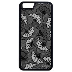 Противоударный чехол на смартфон // iPhone 6 Plus // "Африканский принт" Дизайн Стиль, Utaupia, серый