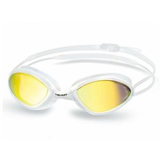 Очки для плавания HEAD TIGER RACE Mirrored LiquidSkin, Цвет - прозрачный/белый/дымчатые зеркальные стекла
