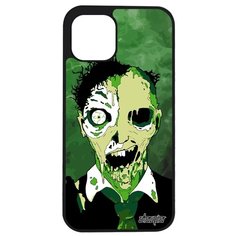 Модный чехол на смартфон // Apple iPhone 12 Pro Max // "Зомби" Монстр Фантом, Utaupia, зеленый