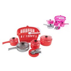 Игрушка Набор посуды Kristinka 2, 29 пр., сетка, в ассорт. 158 Intek