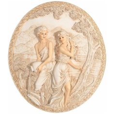 Панно настенное пара у реки 33*38*6,5 см. KSG-50-823 Lefard