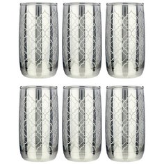 Набор стаканов из 6 шт бакарра графит 330 мл Lefard (158255)