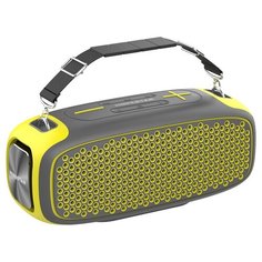 Беспроводная bluetooth колонка Hopestar A30 (55Вт, Bluetooth, USB, AUX 3.5mm, Type- C) с ремнем для переноски, желтая