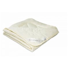 Одеяло Бел- Поль COTTON AIR микроволокно лебяжий пух/хлопок/сатин всесезонное 200х220 см