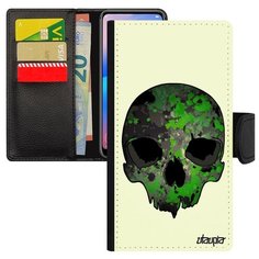 Чехол-книжка на смартфон Xiaomi Mi 8, "Череп" Death Кость Utaupia