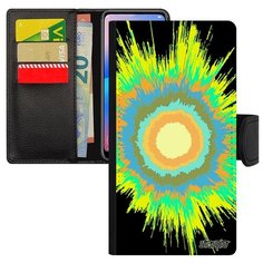 Чехол-книжка на смартфон Mi 8, "Большой взрыв" Галактика Волны Utaupia