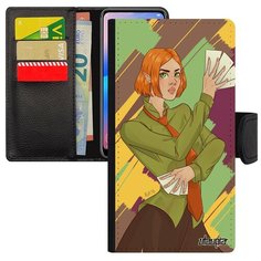 Чехол книжка на смартфон Mi 8, "Фокусник" Галстук Аниме Utaupia
