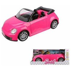Машина кабриолет для куклы, свет, звук, 6622- A 1 Toy