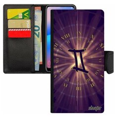 Чехол-книжка на смартфон Redmi 6a, "Гороскоп" Зодиак Планета Utaupia