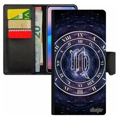 Чехол книжка на смартфон Xiaomi Redmi 6a, "Зодиак" Астрологический Созвездие Utaupia