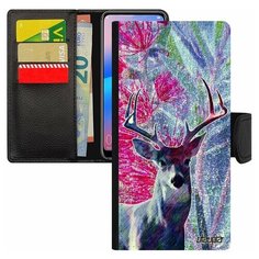 Чехол книжка на смартфон Redmi 6a, "Олень" Копыта Лань Utaupia