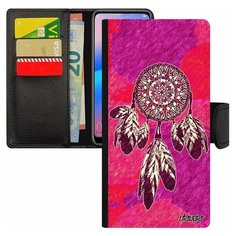Чехол книжка на смартфон Xiaomi Redmi 6a, "Ловец снов" Талисман Dream Utaupia