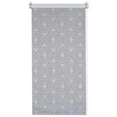 Штора рулонная блэкаут "санни светло- серый" 100*160 СМ (миниролл) Decofest