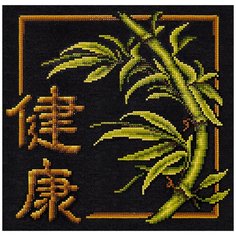 Кристальная мозаика (алмазная вышивка) "фрея" ALVR-10 004 "Иероглиф Здоровье" 28 х 28.5 см