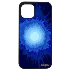 Защитный чехол на смартфон // iPhone 12 Pro Max // "Большой взрыв" Стиль Вселенная, Utaupia, синий