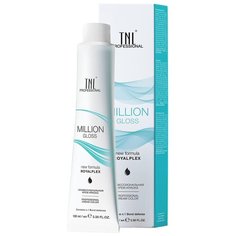 TNL Professional Крем-краска для волос Million Gloss, 1.0 черный, 100 мл