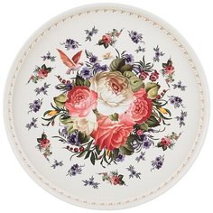 Поднос сервировочный AGNESS "роскошный САД", 33*2, 1 см