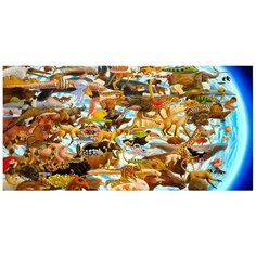 Пазл Pomegranate 2000 деталей: Чарльз Линн Брегг. Космическая гонка