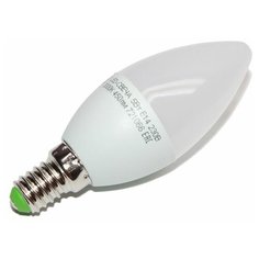 Лампа светодиодная LED-СВЕЧА-standard 5.0Вт 160-260В Е14 3000К 450Лм ASD