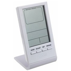 Термометр-гигрометр, часы Perfeo "Angle" PF-S2092 white
