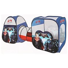 DK TOYS Палатка детская с туннелем BATMAN VS SUPERMAN 270 см x 92 см x 92 см