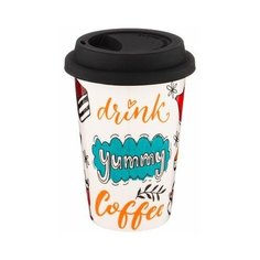 Кружка coffemania с крышкой 400мл Lefard (157939)