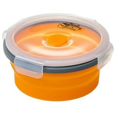Tramp Контейнер Tramp складной с крышкой-защелкой 550 мл, оранжевый