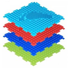 Ортодон Модульный коврик-пазл Ортодон Ёлочка мягкая, 1+, любой