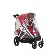 PHIL&TEDS Дождевик для коляски Vibe/Verve Double прозрачный