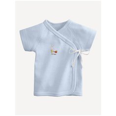 Распашонка Наша мама размер 56, голубой