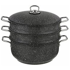 Кастрюля- мантоварка AGNESS GRACE 24X7,2/24Х12/24Х12 СМ