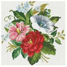 Алмазная мозаика Белоснежка 061- ST- S Искрящийся букет