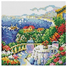 Алмазная мозаика Белоснежка 391- ST- S Южный вид