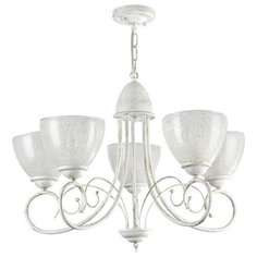 Люстра FREYA Annette FR2753-PL-05-WG, E14, 300 Вт, кол-во ламп: 5 шт., цвет арматуры: белый, цвет плафона: белый