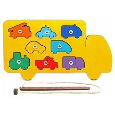 Игра с магнитами Машины Smile Decor