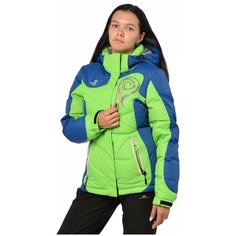 Пуховик женский THINK PACE 15007 размер 42, зеленый