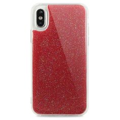 Чехол для iPhone X/XS Glint силикон+гель (Красный) Pastila