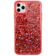 Чехол для iPhone 11Pro Twink shine силикон+гель (Красный) Pastila