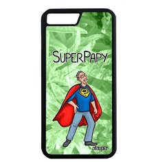 Противоударный чехол на смартфон // Apple iPhone 7 Plus // "Супердед" Дизайн Юмор, Utaupia, светло- зеленый