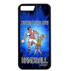 Защитный чехол на смартфон // Apple iPhone 7 Plus // "Не могу - у меня гандбол!" Крутой Повод, Utaupia, синий