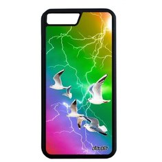 Защитный чехол на смартфон // iPhone 7 Plus // "Чайки" Море Крачка, Utaupia, цветной