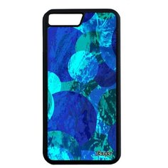 Противоударный чехол на смартфон // Apple iPhone 7 Plus // "Планеты" Сфера Галактика, Utaupia, синий