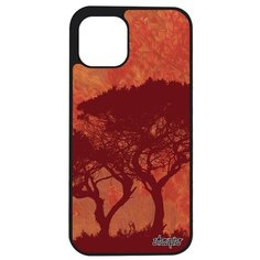 Защитный чехол на смартфон // Apple iPhone 12 Pro Max // "Гренадил" Природа Дизайн, Utaupia, розовый