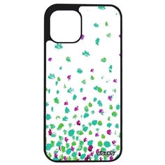 Модный чехол на смартфон // iPhone 12 Pro Max // "Снег" Узор Дизайн, Utaupia, белый