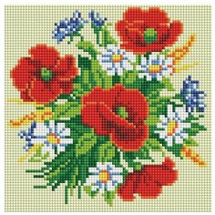 Алмазная мозаика Белоснежка 083- ST- S Маленький букет