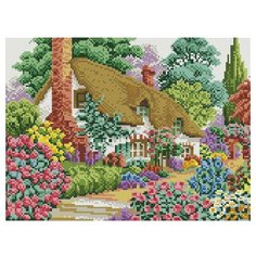 Алмазная мозаика Белоснежка 080- ST- S Дом в саду