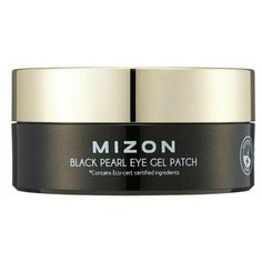 MIZON Патчи под глаза гидрогелевые с экстрактом черного жемчуга BLACK PEARL EYE GEL PATCH