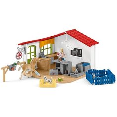 Игровой набор Schleich Ветеринарная клиника с домашними животными (42502)