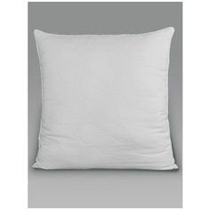 Подушка crinkle line иск. лебяжий пух, микрофибра, пэ 100%, 70x70, белый Selena