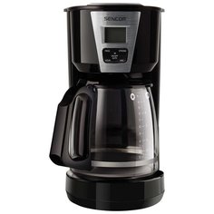 Кофеварка капельная Sencor SCE 5070BK, черный/серебристый